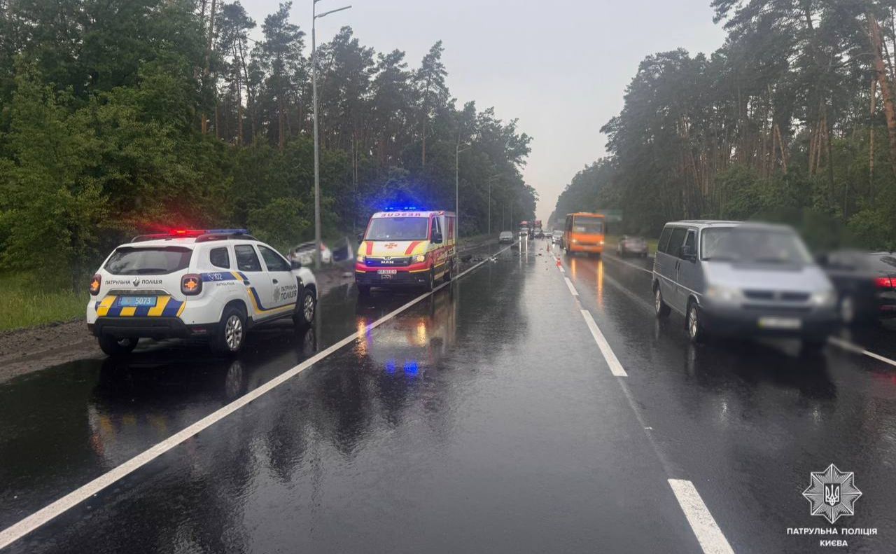 На місця інциденту. Фото: телеграм Патрульна поліція Києва