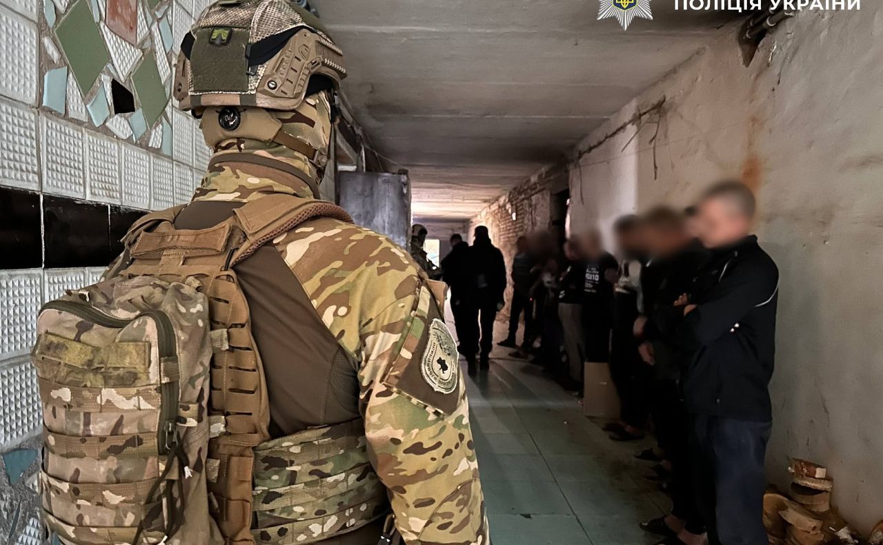 Поліцейська операція пройшла на Житомирщині. Фото: Поліція Києва у Фейсбук