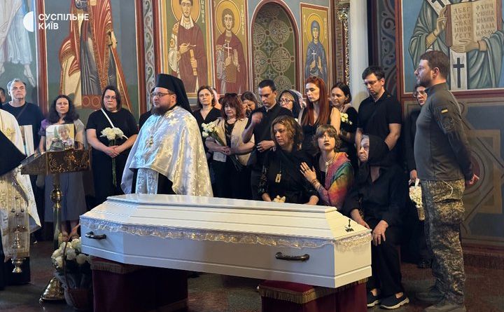 Чин відспівування Григорія-Федора Глушича у Михайлівському Золотоверхому соборі.Суспільне Новини/Поліна Паламарчук