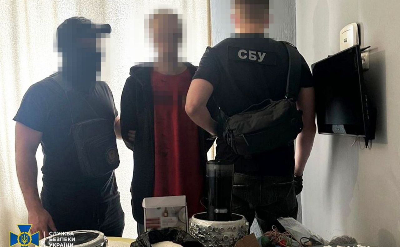 Російський агент готував вибухи у години пік. Фото: СБУ у Телеграм