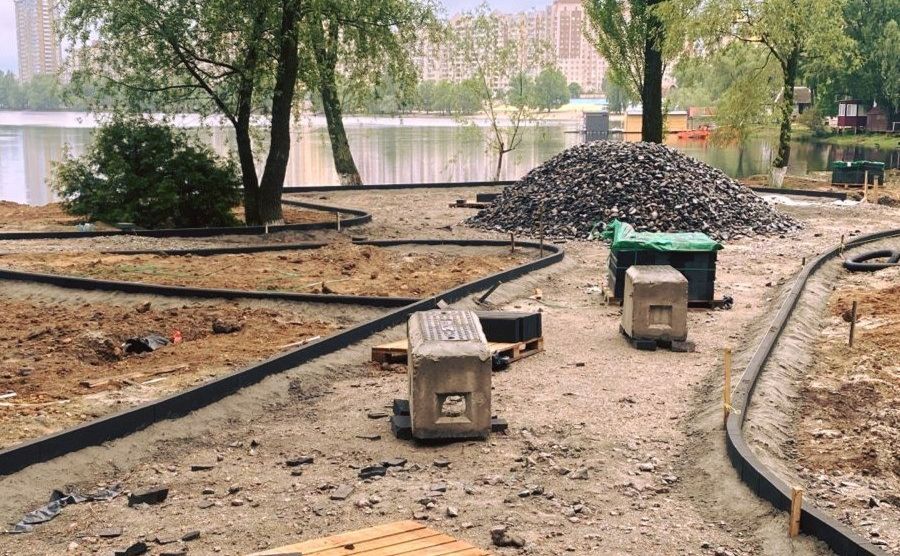 Будівництво на Прирічній. Ілюстративне фото КМДА