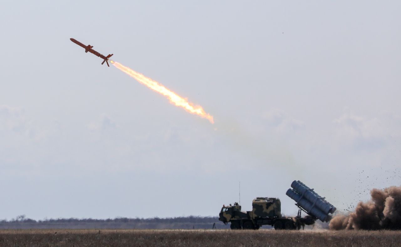 Запуск української ракети «НЕПТУН». Фото: Вікіпедія