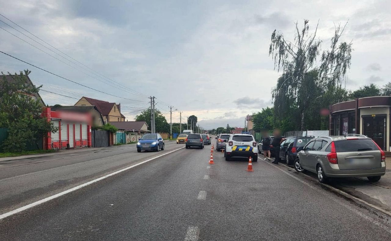 Фото з місця ДТП: Нацполіція