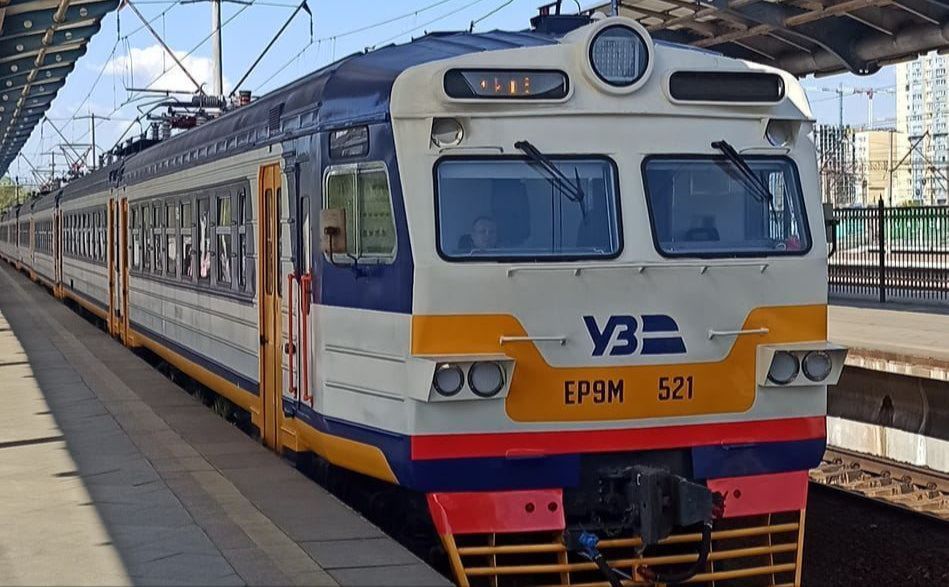 Київська міська електричка. Фото: Укрзалізниця