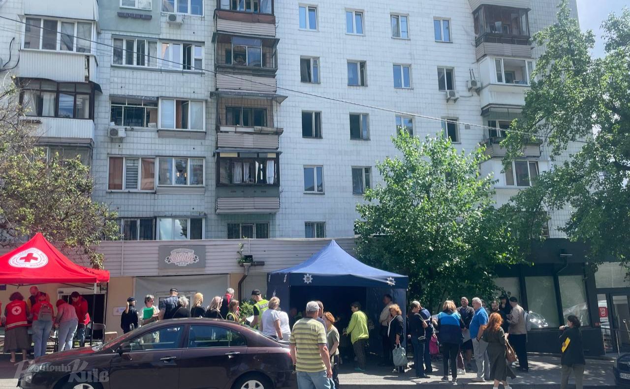 Штаб у Голосіївському районі. Фото Тетяни Асадчевої