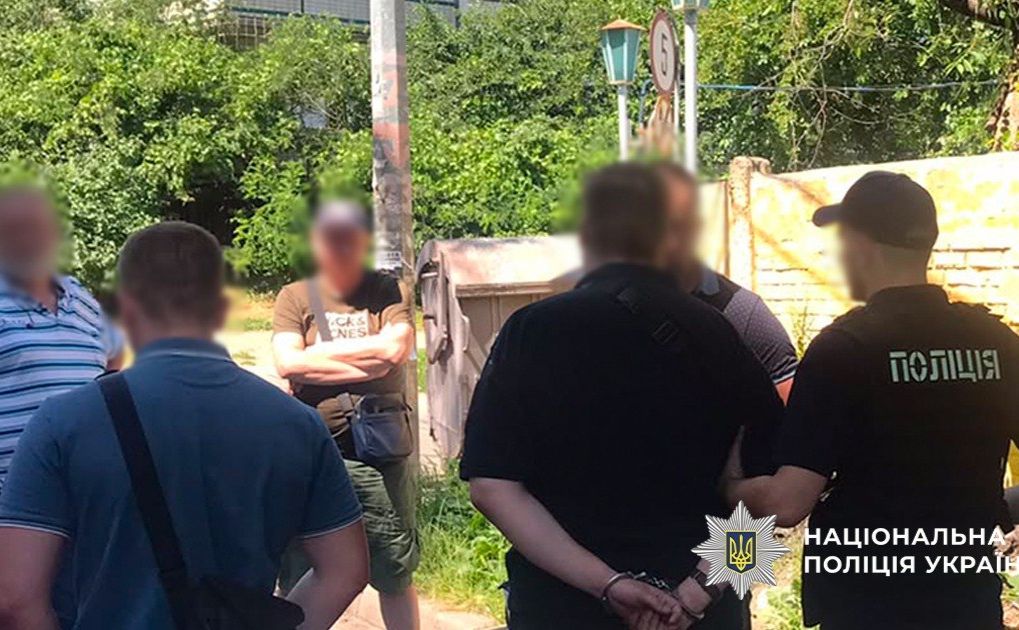 Зловмисника затримали столичні поліцейські. Фото Нацполіція України