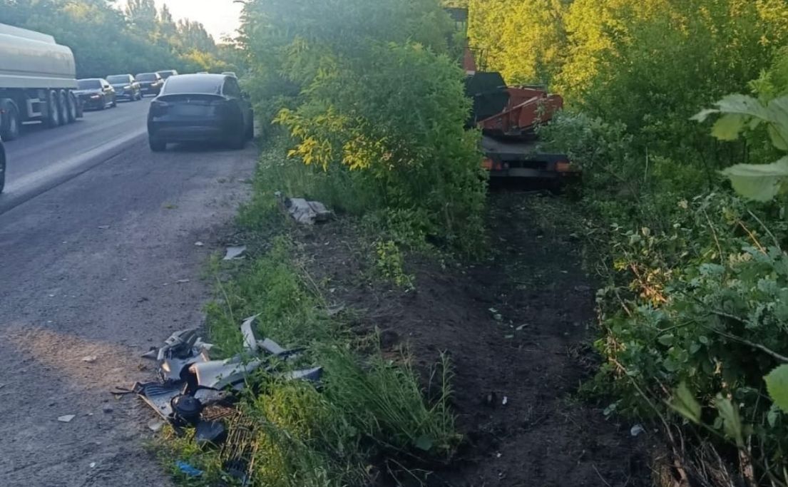 Водій загинув на місці. Фото: Поліція Київщини