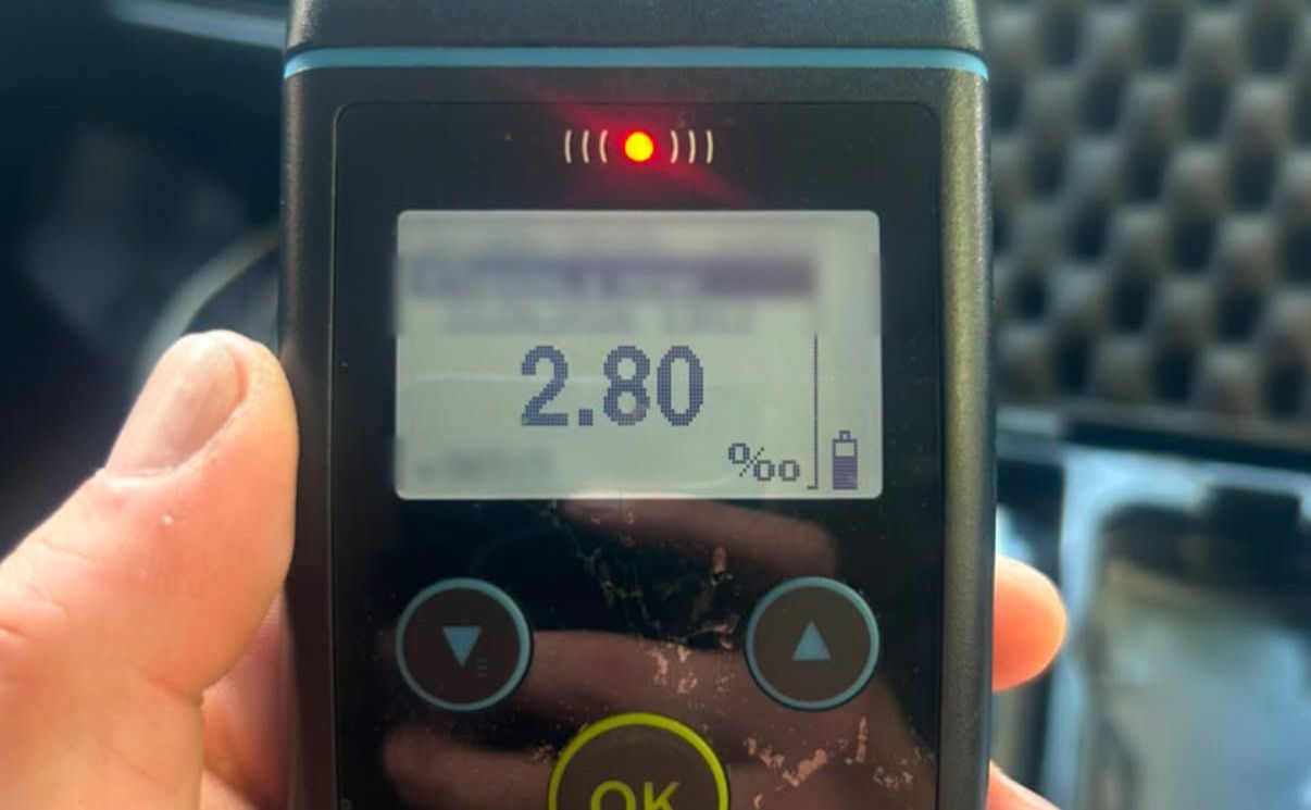 Рівень алкоголю в організмі чоловіка у 14 разів перевищив допустиму норму