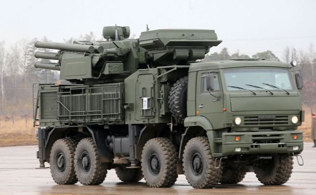 Ще на один «Панцир-С2» у росіян стало менше. Фото: росЗМІ