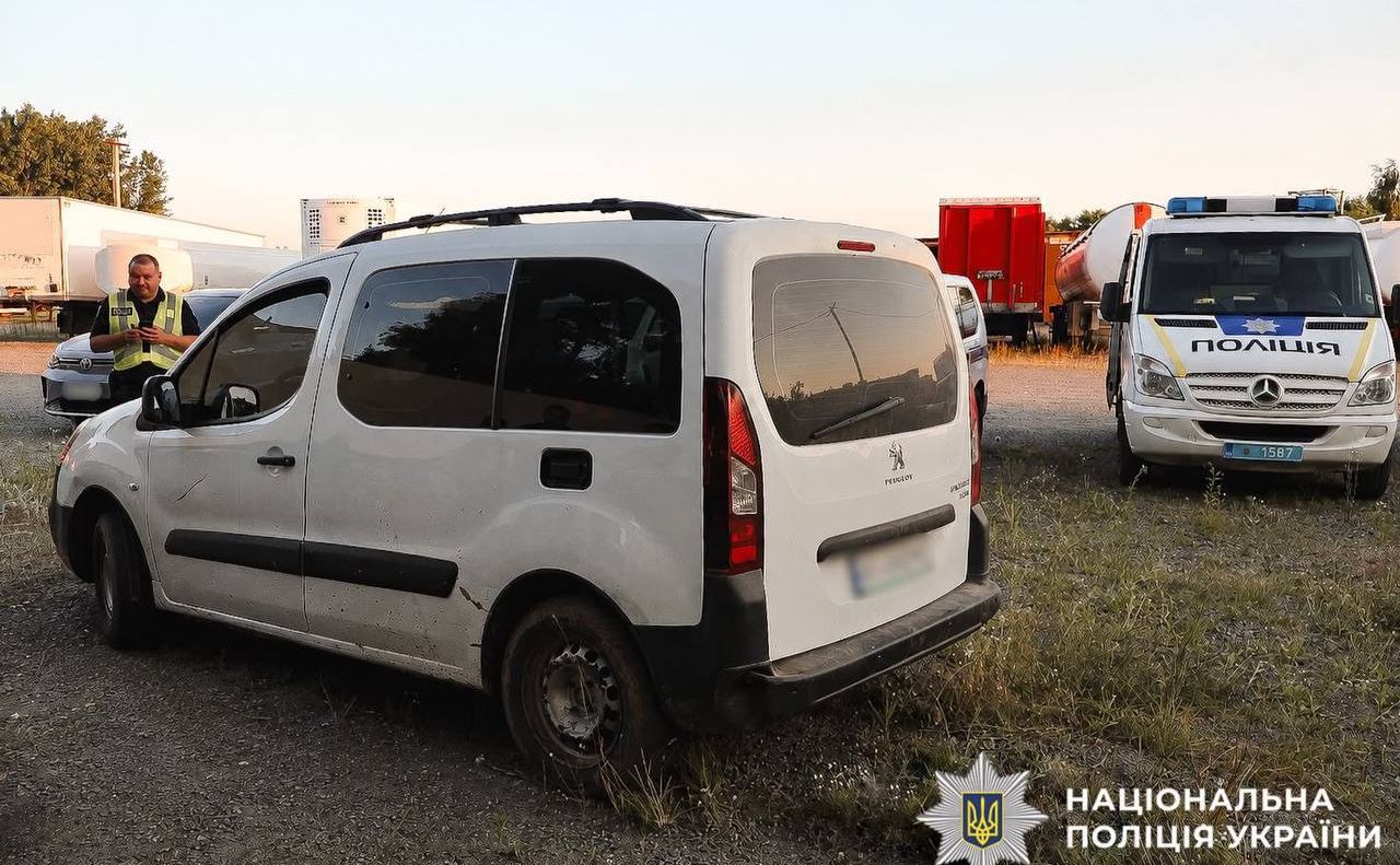 На місці смертельної ДТП. Фото: Нацполіція