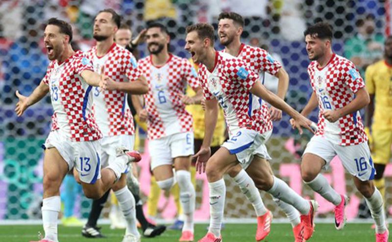 Збірна Хорватії святкує вихід до плей-оф / Фото: Getty Images