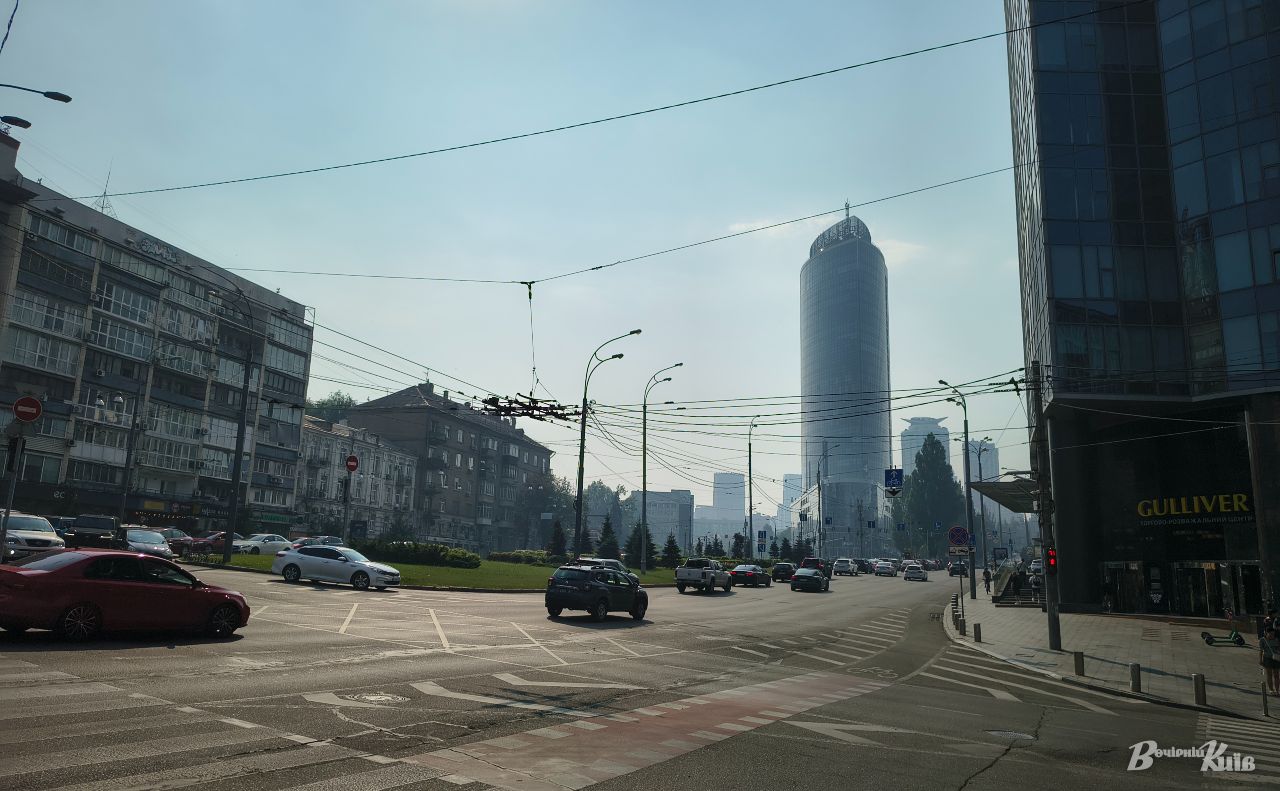 Смог в Києві. Фото: Наталка Марків