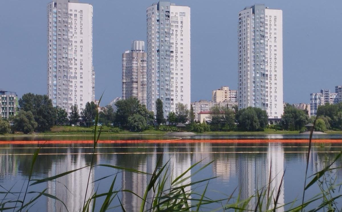 Озеро Кирилівське сьогодні. Фото ДЕІ Столичного округу