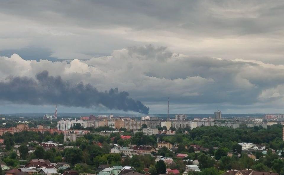 Пожежа в російській Твєрі. Фото з відкритих джерел