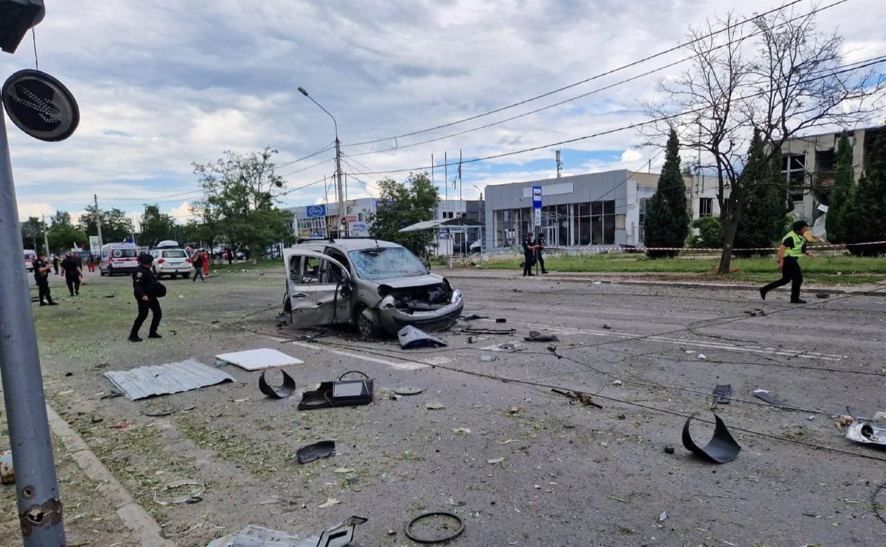 Російські війська завдали трьох ударів керованими авіабомбами. Фото: поліція Сумщини