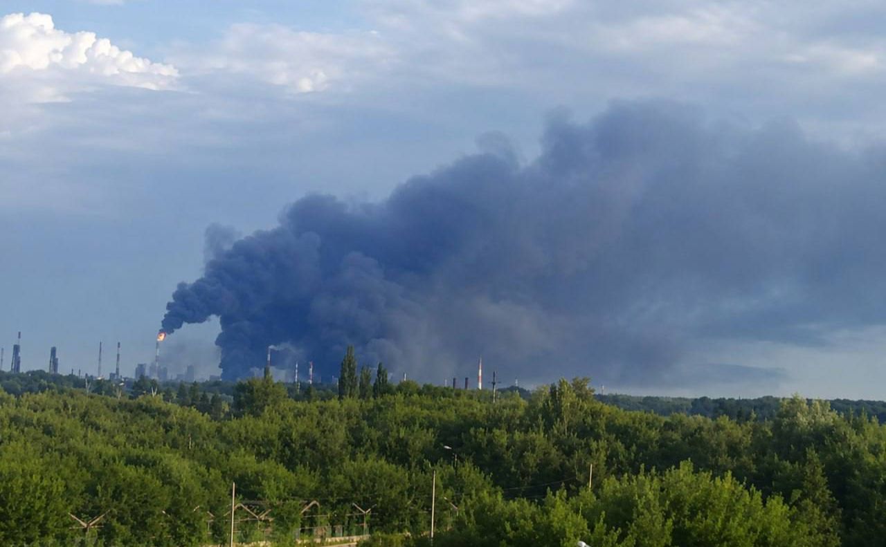 Пожежа на НПЗ у Башкортостані. Ілюстративне фото з відкритих джерел