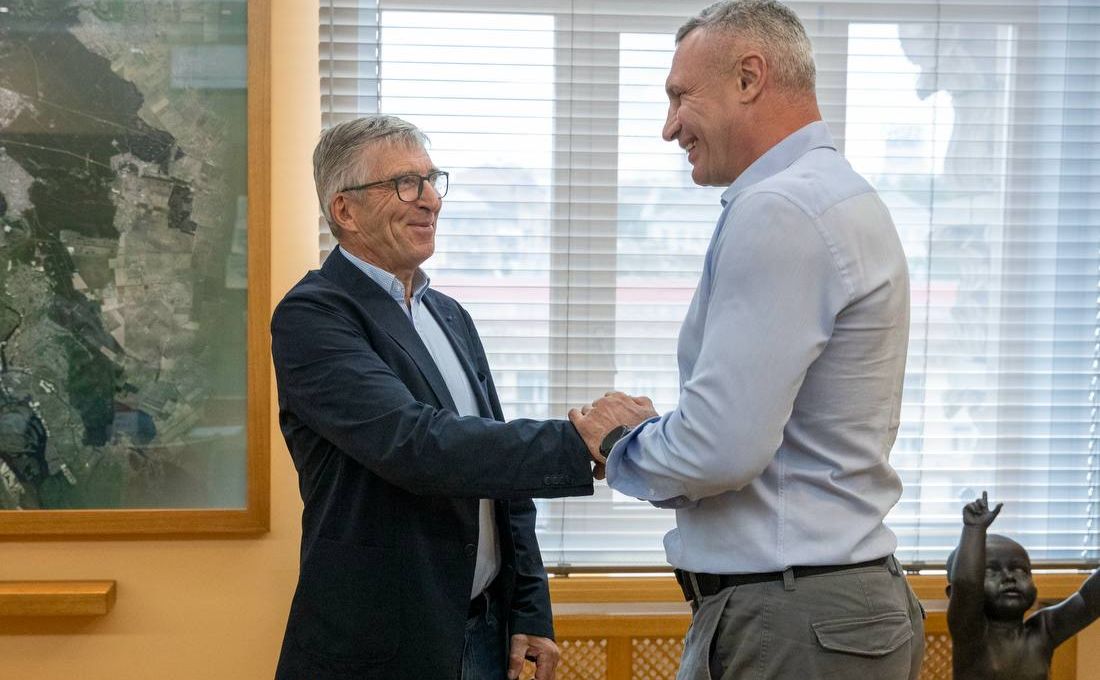 Кличко обговорив із французьким партнером нові проєкти підтримки Києва та українських дітей