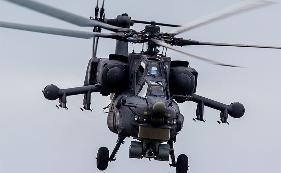 Ударний гвинтокрил Мі-28. Фото з відкритих джерел