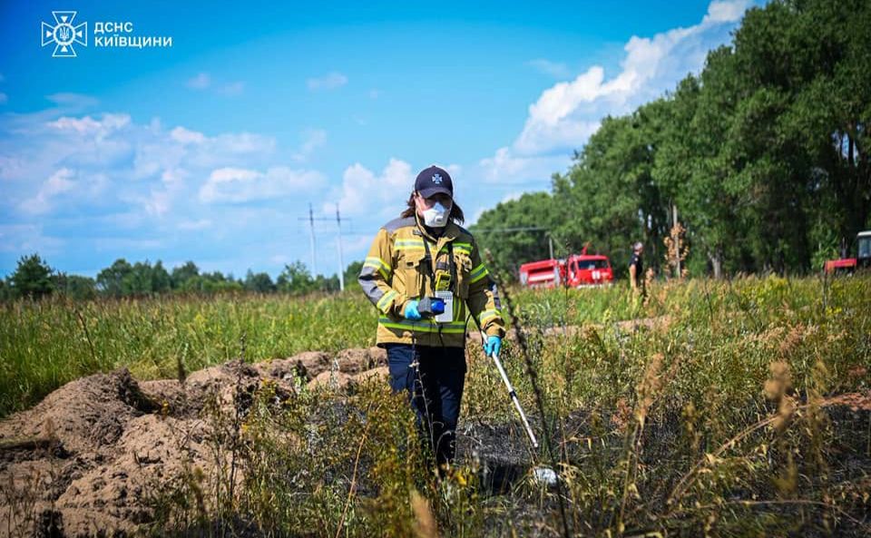 Радіаційний фон постійно вимірювали. Фото: ГУ ДСНС Київщини