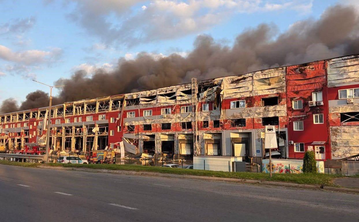 Атаки на гуманітарні об’єкти — це порушення міжнародного права. Фото: Дмитро Лубінець у Телеграм