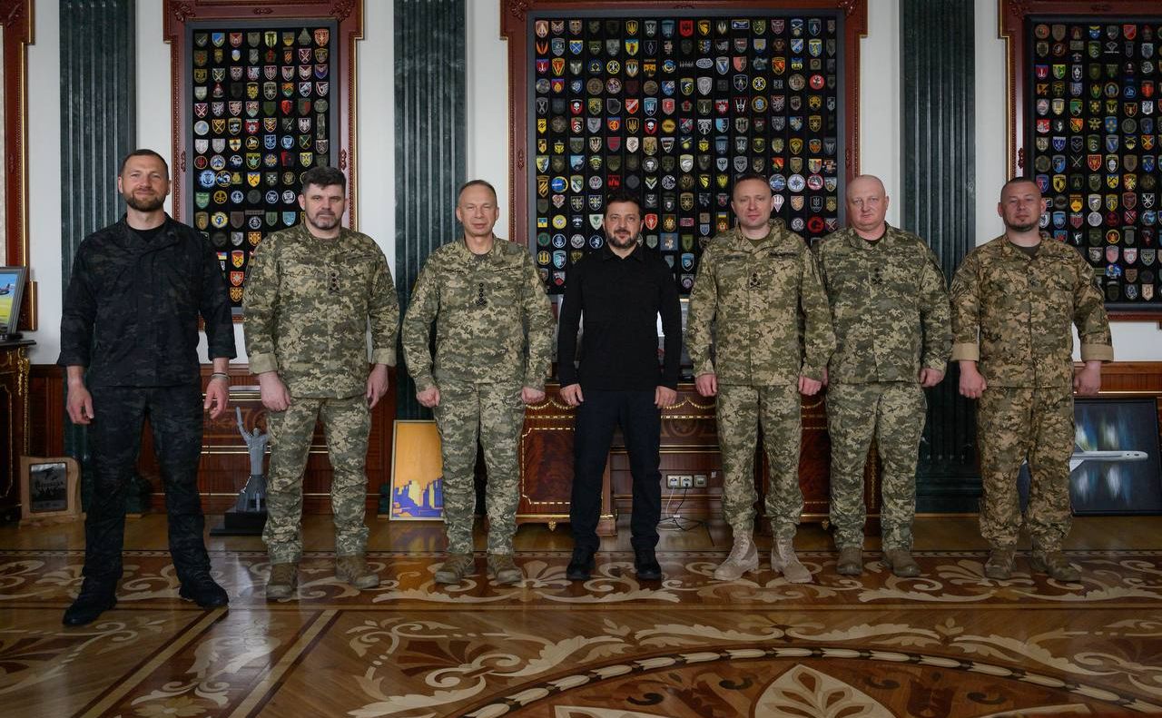 Президент на нараді з військовими. Фото: Володимир Зеленський у Телеграм