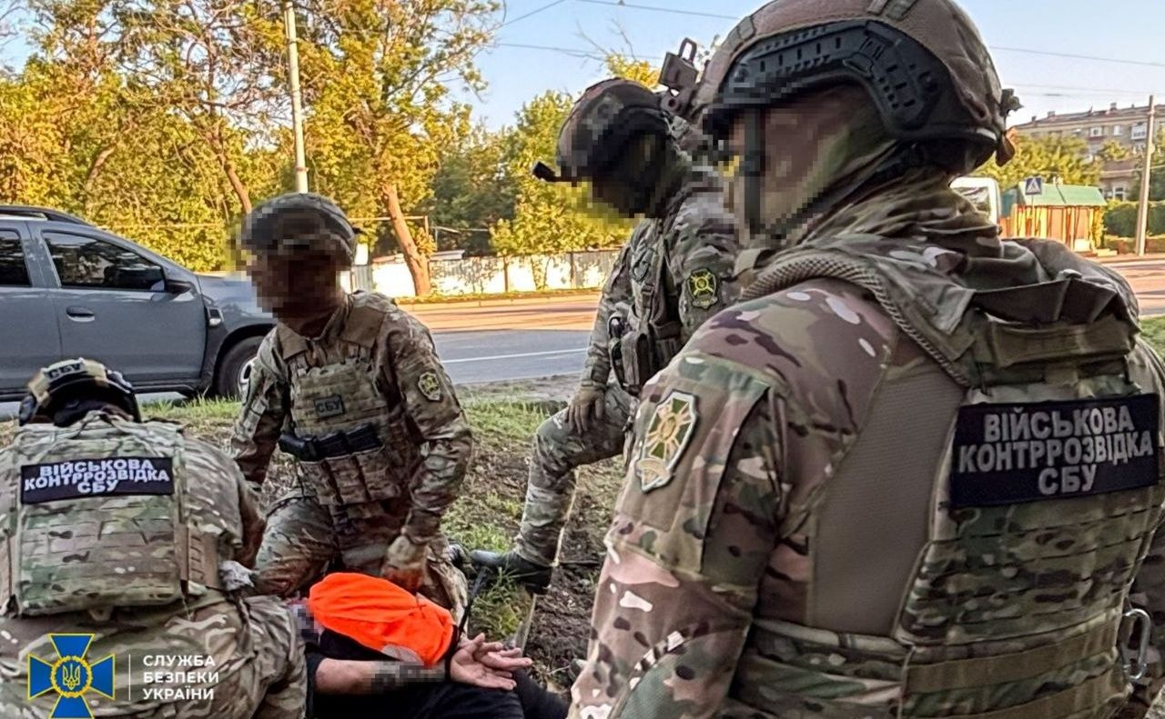 СБУ під час затримання агентів фсб. Фото: СБУ