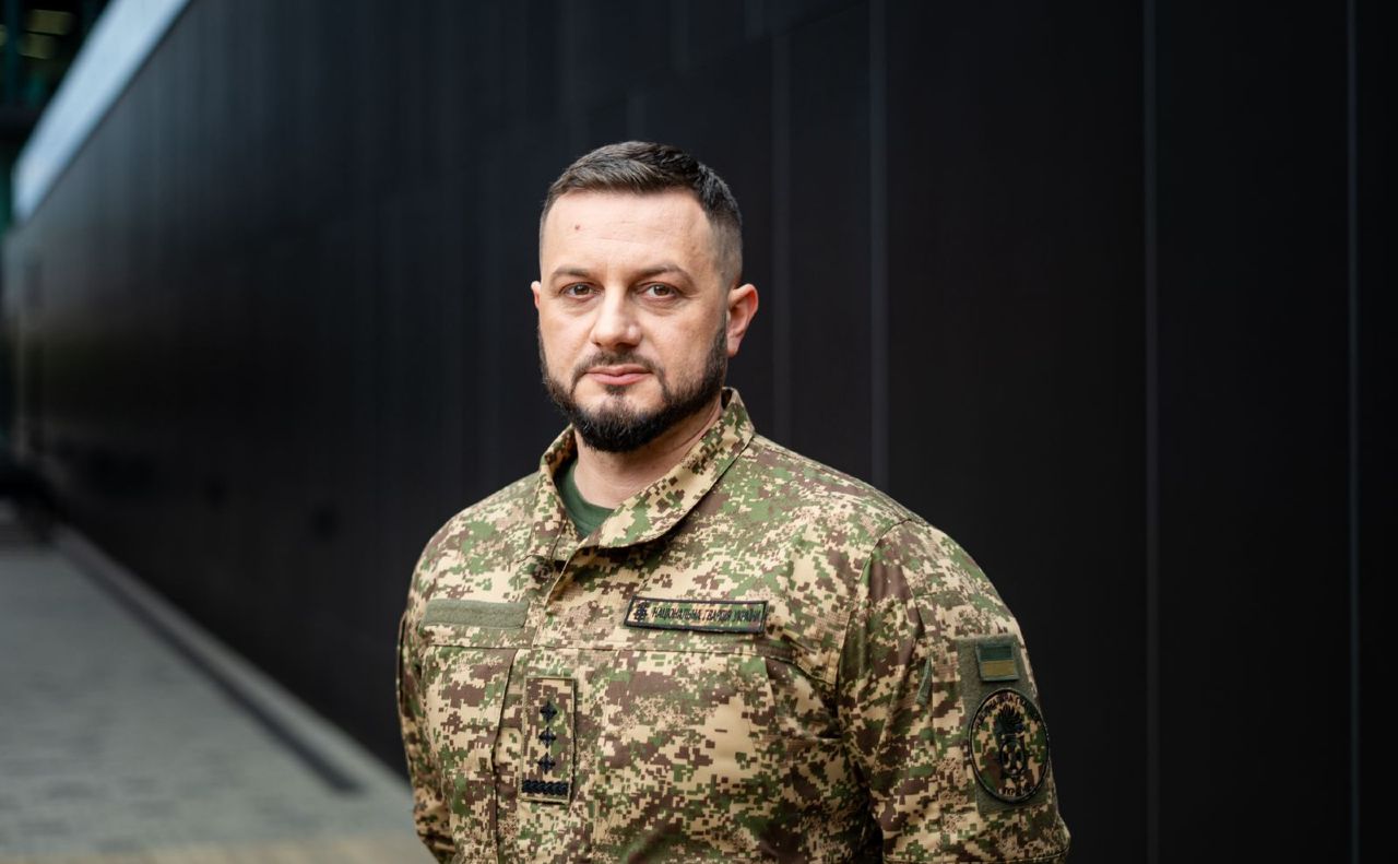 Командир 2-го корпусу «Хартія» та Герой України Ігор Оболєнський