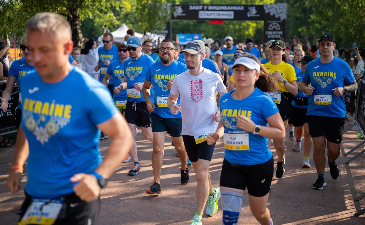 «Забіг у вишиванках». Фото: фб-сторінка ініціативи