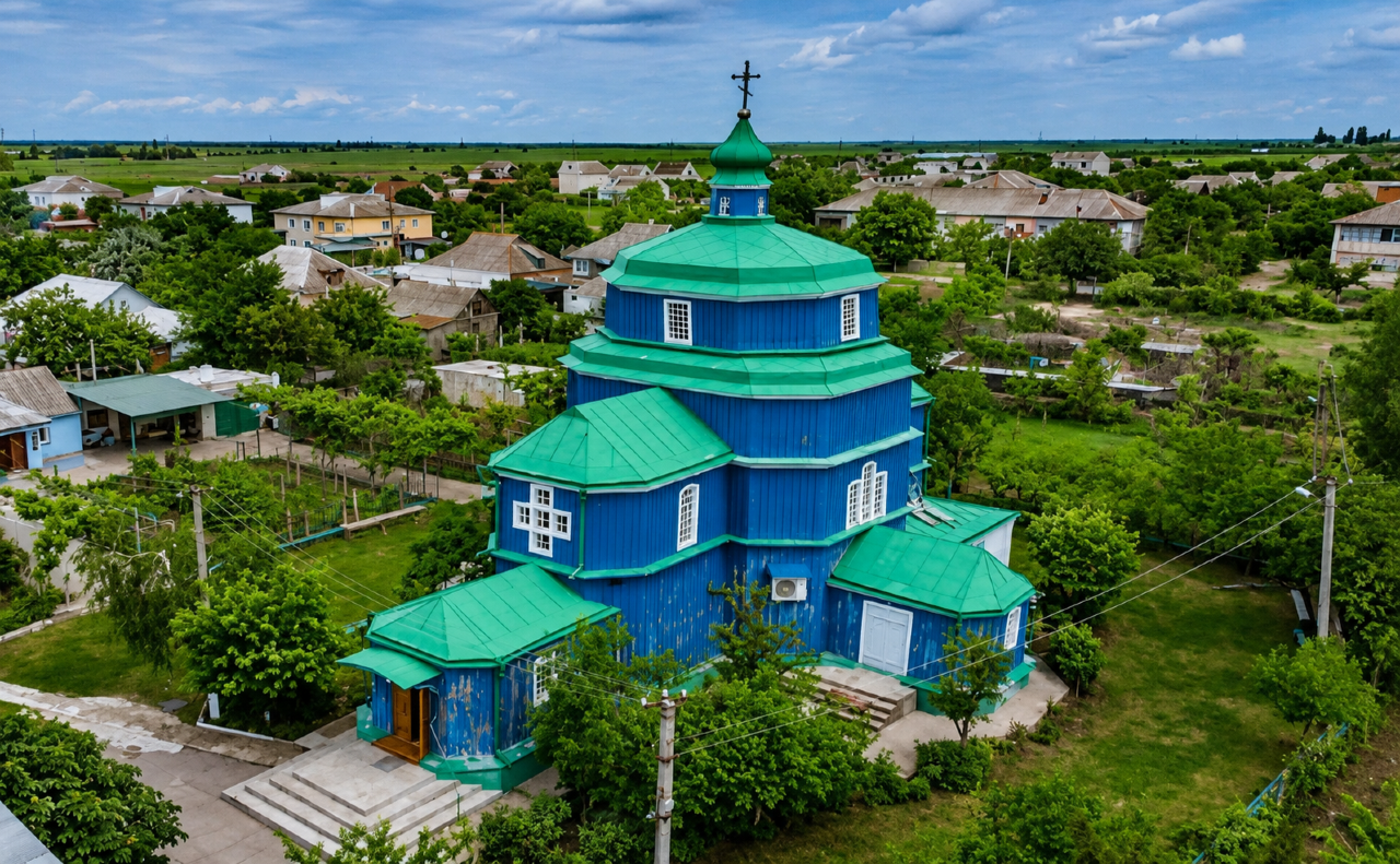 Храм збудували ще у 1725 році. Фото: Херсонська ОВА у Телеграм