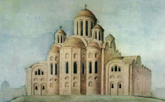 Десятинна церква вважається унікальною пам’яткою княжої доби. Фото ілюстративне з відкритих джерел