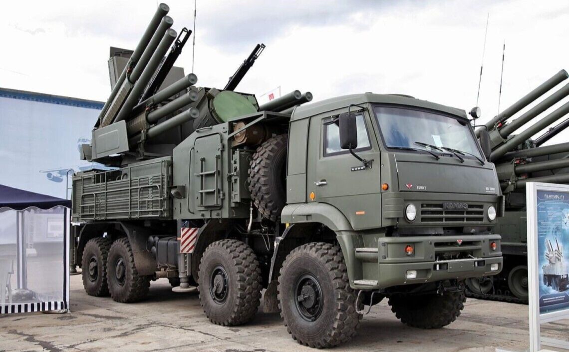 На один «Панцирь-С1» у росіян стало менше. Фото: росЗМі