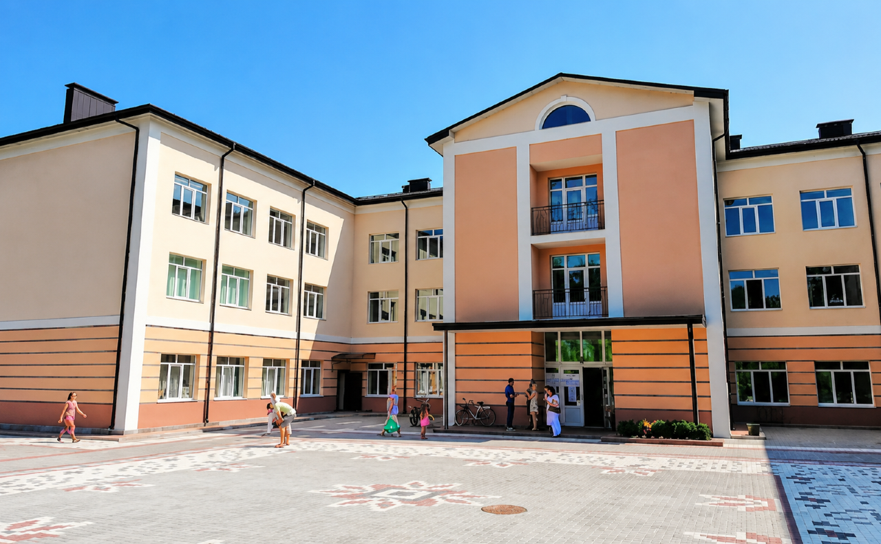 Підготовчі роботи ведуть на територію місцевого ліцею «Мрія». Ілюстративне фото з відкритих джерел