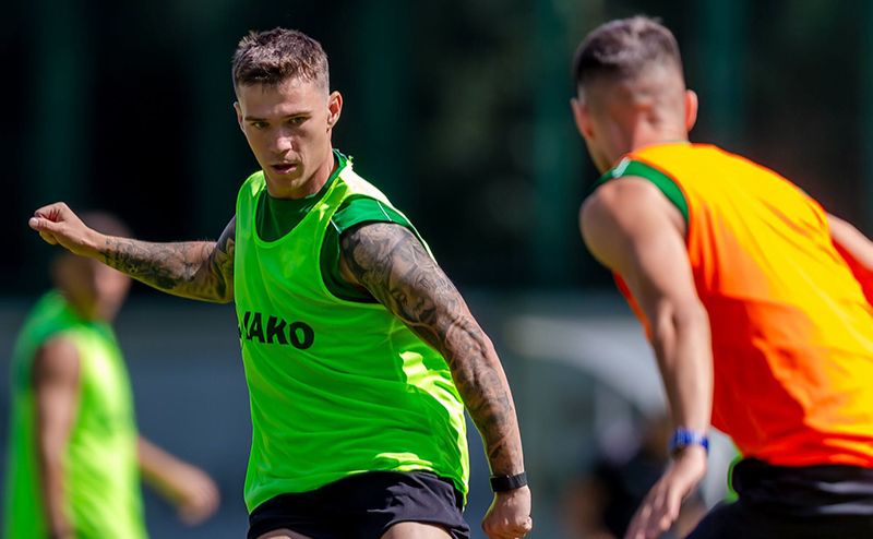 Підготовка до матчу. Фото: пресслужба ФК «Оболонь»