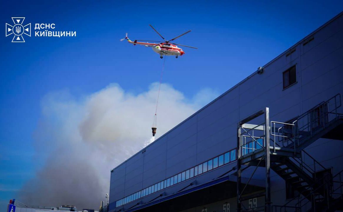 В області вирували пожежі більше ніж на 10 локаціях. Фото: ДСНС Київщини