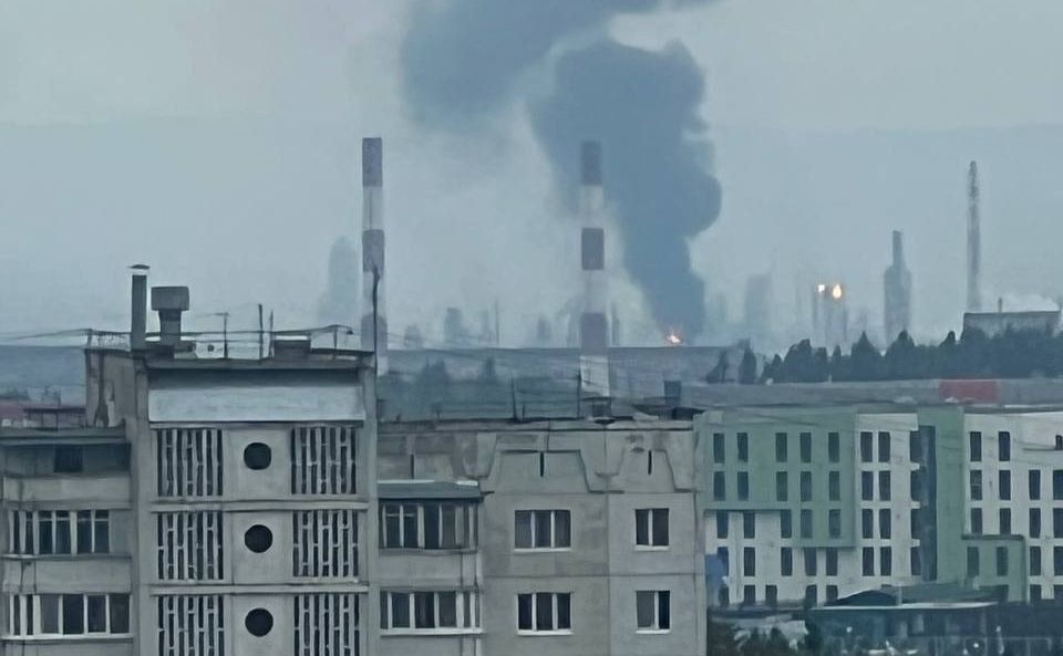 Пожежа на російському нафтопереробному заводі. Ілюстративне фото з відкритих джерел