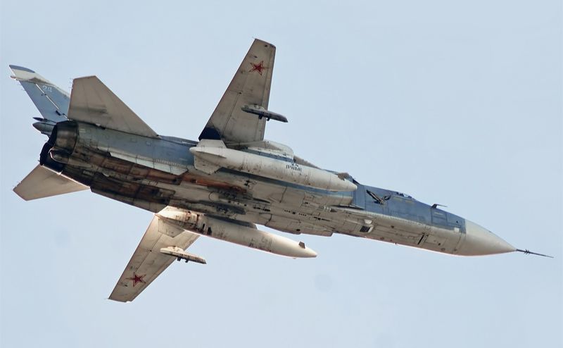 Російський СУ-24М. Фото ілюстративне з відкритих джерел