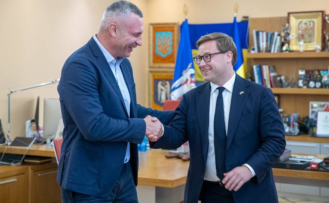 Мери Києва та Гельсінкі. Фото: Віталій Кличко у Телеграм