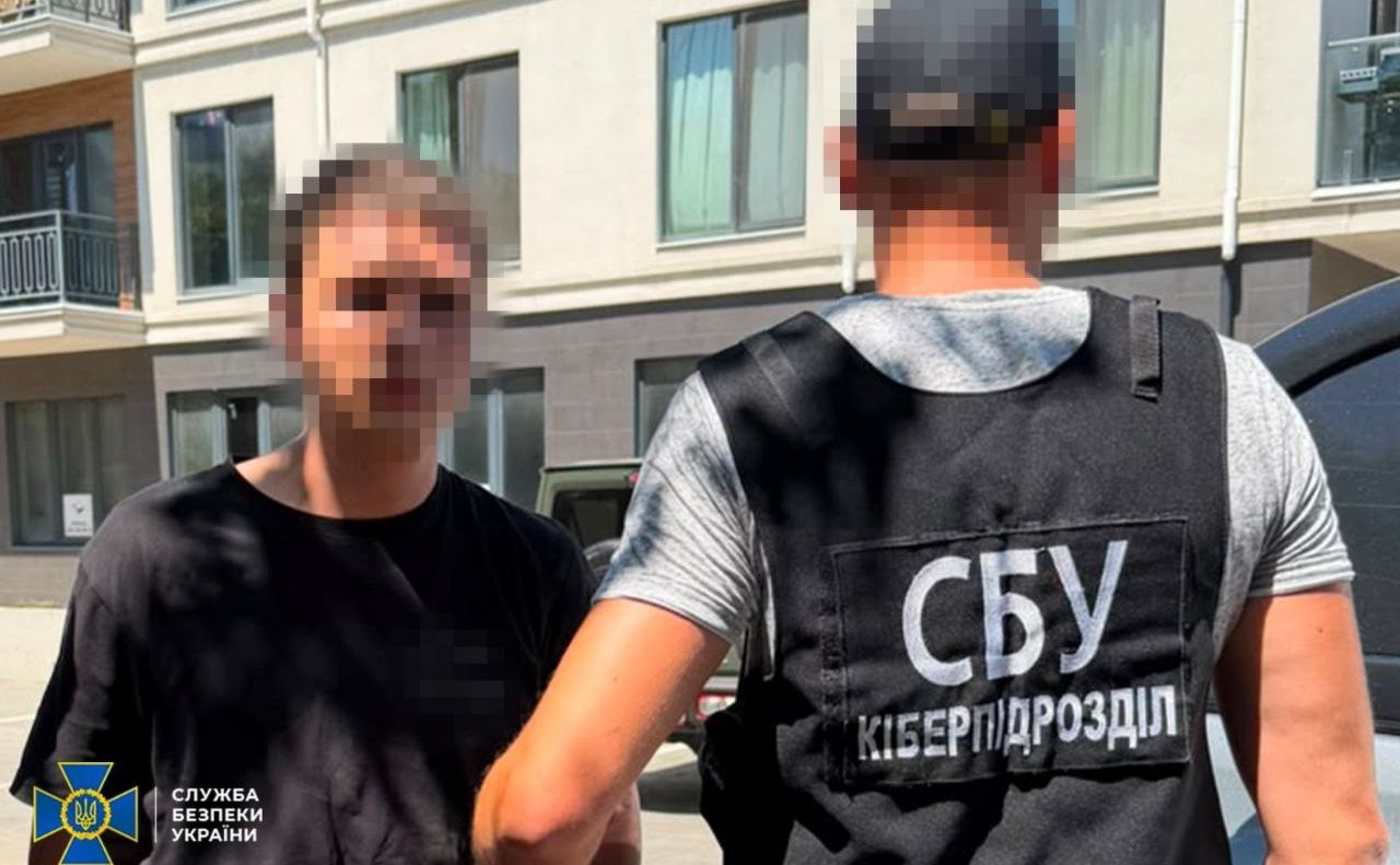Спецслужба затримала мобілізованого в Одесі. Фото: СБУ