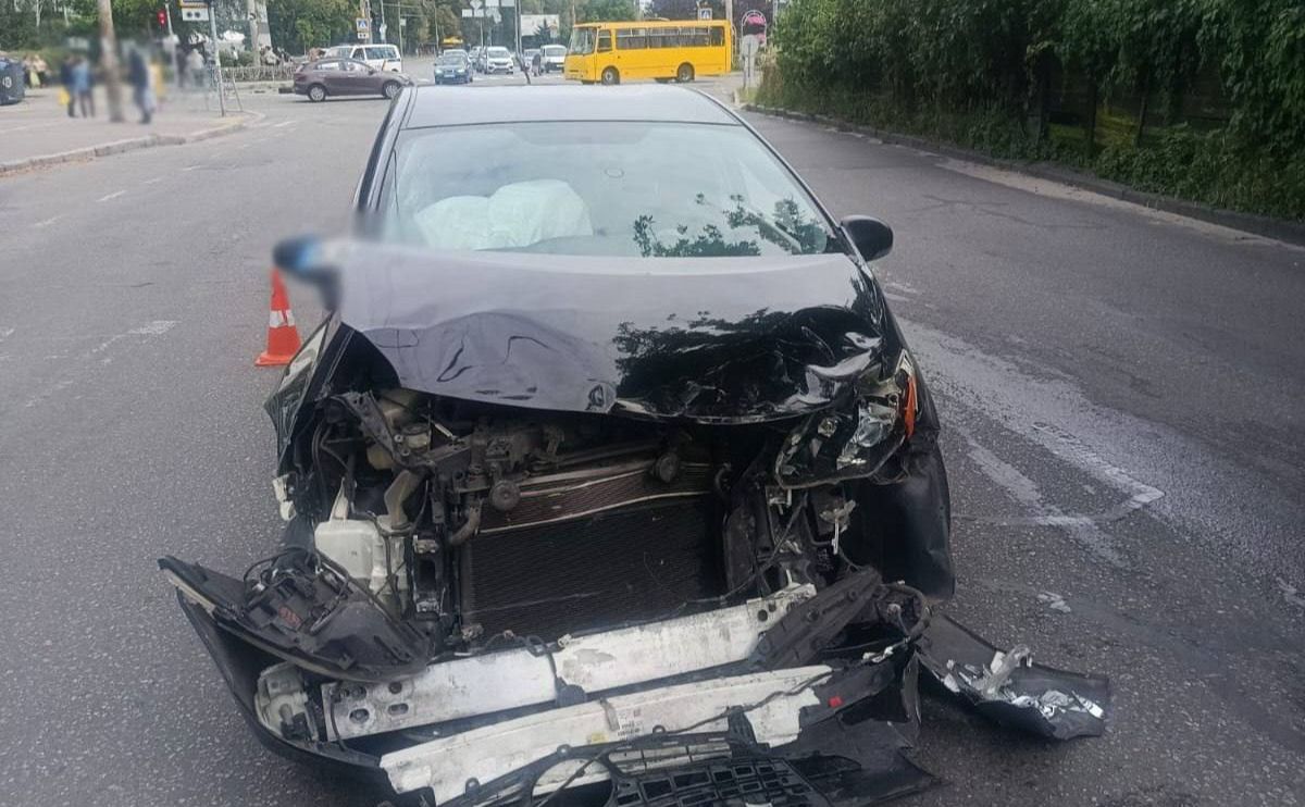 Фото з місця ДТП: Нацполіція