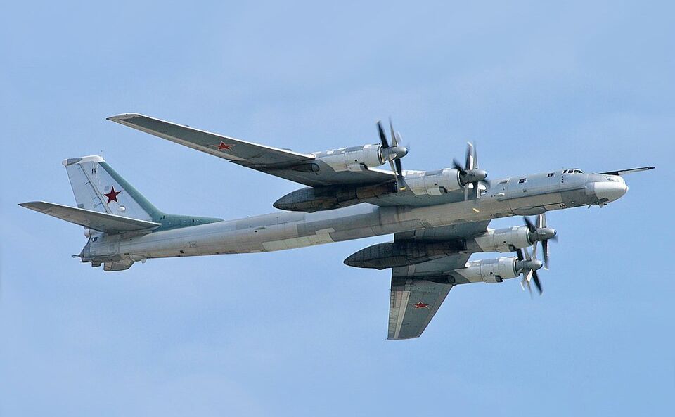 Ілюстративне фото: літак ТУ-95
