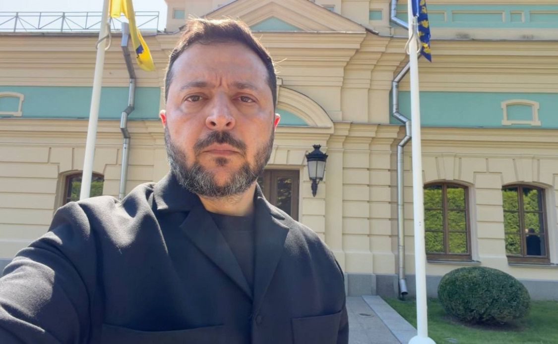 Володимир Зеленський звернувся до українців з приводу трагедії в селі Мила. Фото: ОП