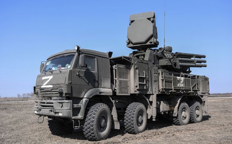 На один «Панцирь-С1» у росіян стало менше. Фото: росЗМі