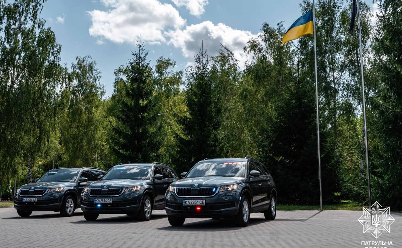 Патрульні автомобілі «Фантом». Фото: Патрульна поліція