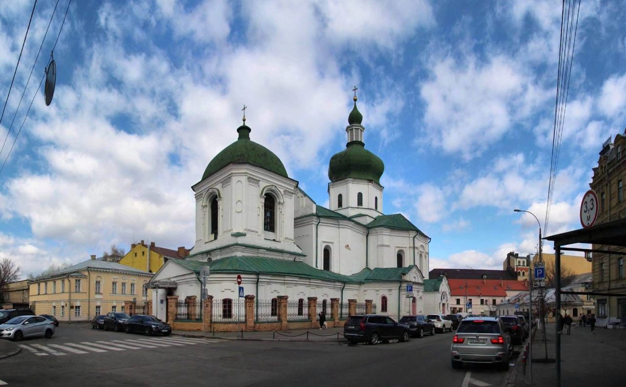 Церква Миколи Притиска. Фото: ДІАЗ «Стародавній Київ» у Фейсбук