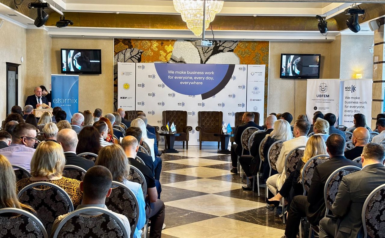 Під час офіційного заходу ICC Ukrainе. Фото: КП «Київінформ»