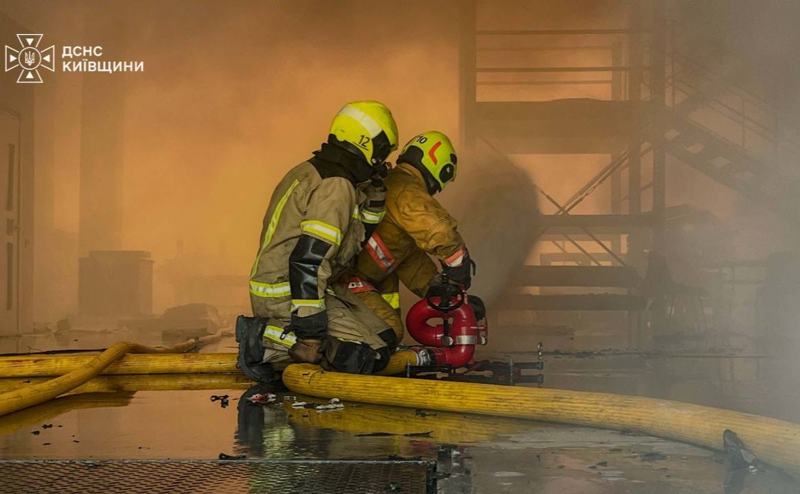 Рятувальники на Київщині. Фото: ДСНС Київської області