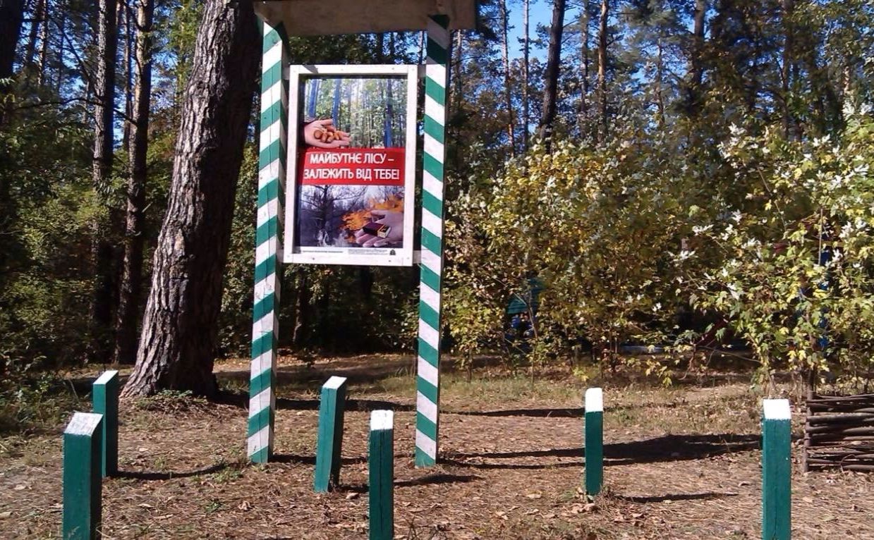 Киянам нагадуть про небезпеку у лісі. Фото: Дарницьке ЛПГ