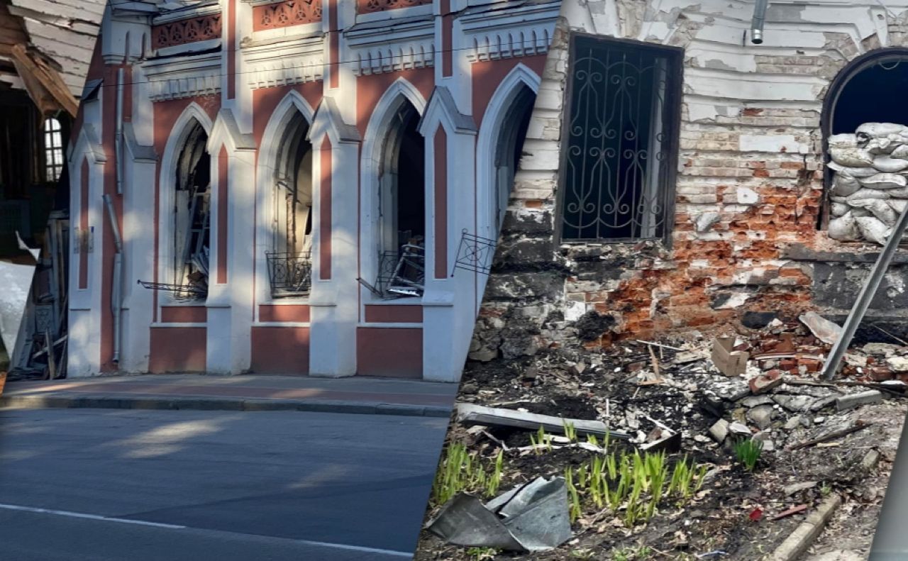 Колаж до номінації «Війна руйнує пам’ятки»