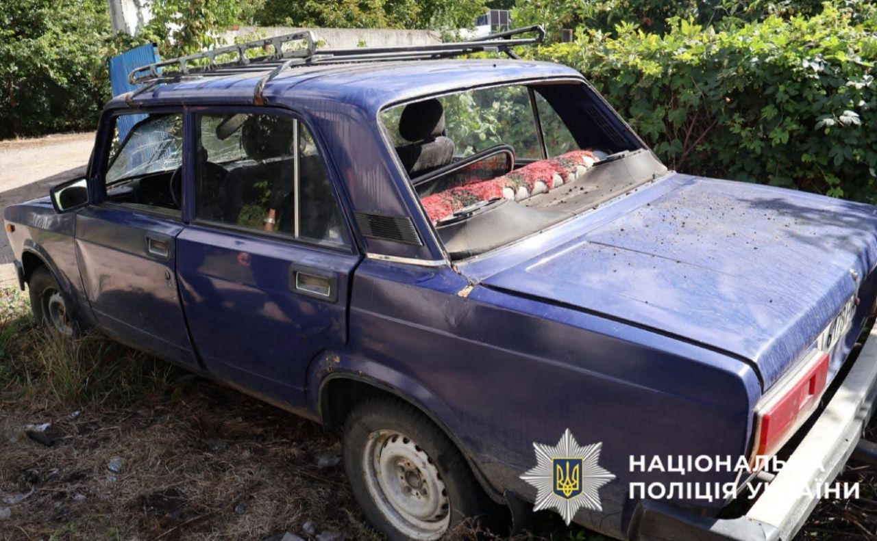 Викрадена автівка. Фото: поліція Київської області