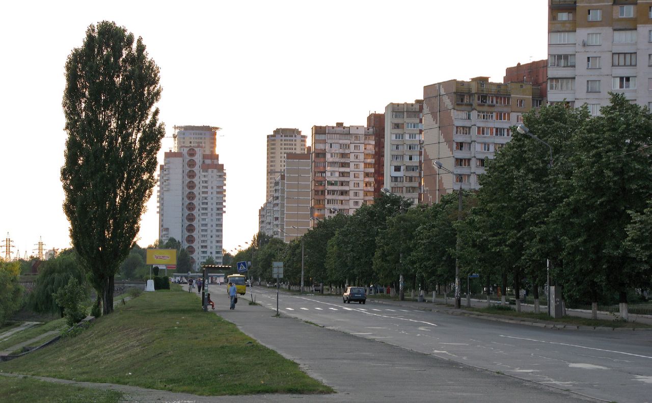 Вулиця Миколи Закревського на Троєщині. Фото ілюстративне: Вікіпедія
